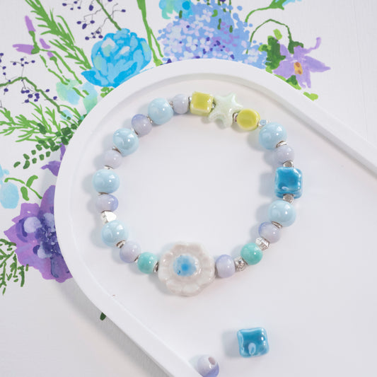 Blue Bloom Bracelet